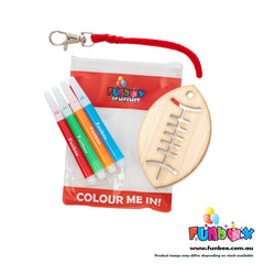 Rugby Ball Bag Tag Kit