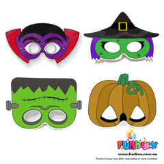 Halloween Witch Colour-In Mask