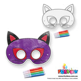 Cat Colour-In Mask