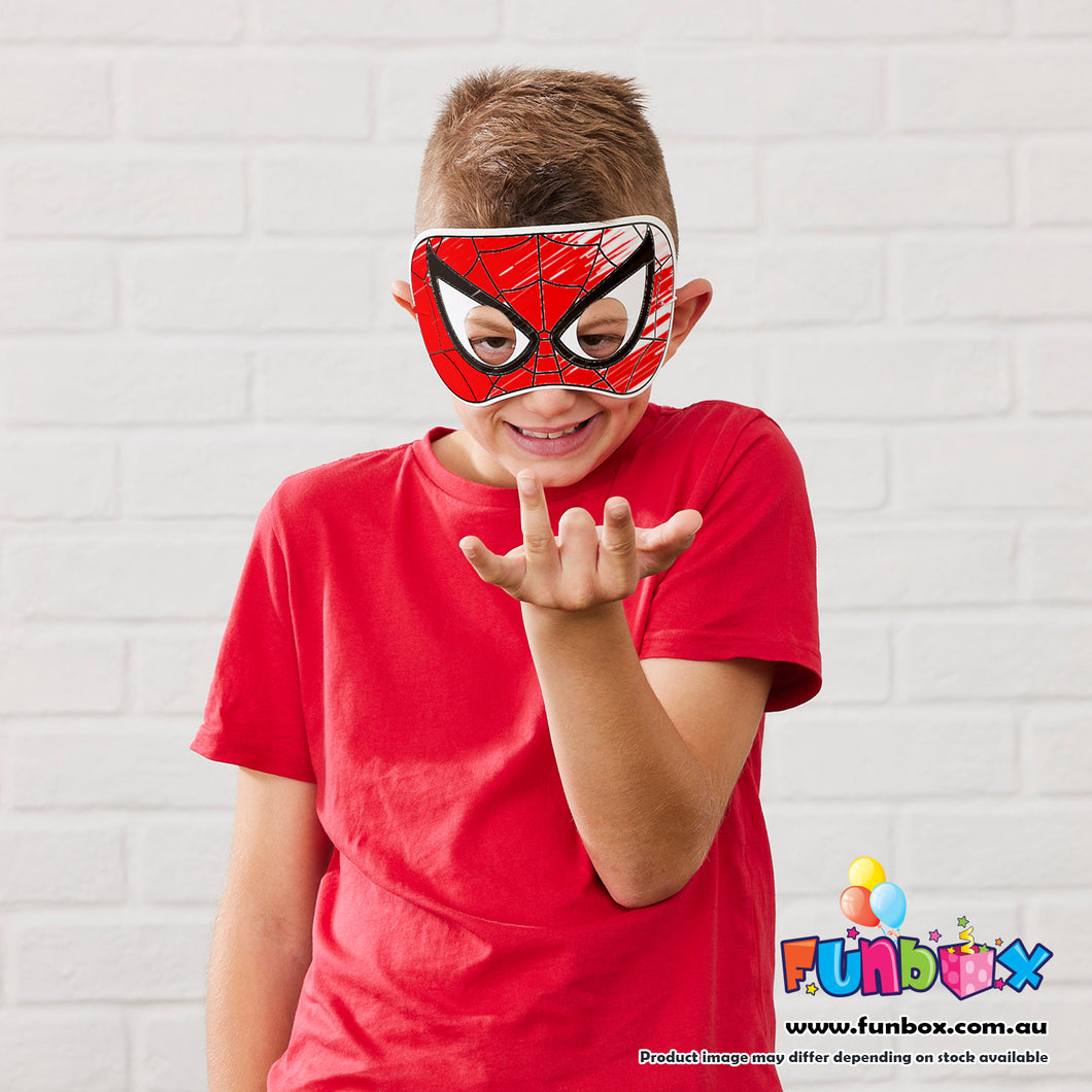 Spiderboy Colour-In Mask