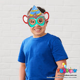 10% OFF BULK BUY: Circus Monkey Colour-In Mask