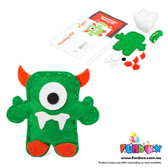 DIY Monster Sewing Kit - Green