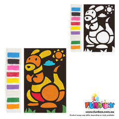 DIY Kangaroo Sand Art Kit