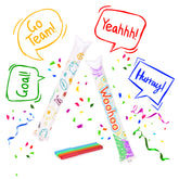 Colour-In Cheer Sticks with Markers