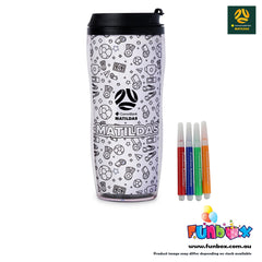 Matildas Colour-In Travel Mug