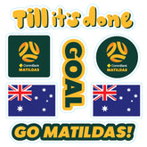 50% OFF! Matildas Stickers - Pack of 50
