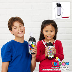 Spring-Time Colour-Me-In Drink Bottle