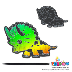 Dinosaur Magic Scratch Art - Mixed Designs