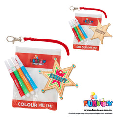 Howdy, Partner! Sheriff Bag Tag Kit
