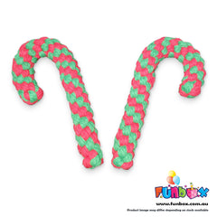 Christmas Pet Candy Cane Chew Toy