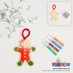 Gingerbread Man Tree Decoration Kit