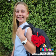 DIY Heart Mini Plush Keyring