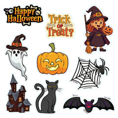 Halloween Sticker Sheets- Pack of 50