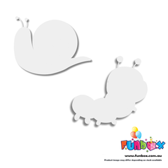 Creepy Crawly Paper Cut Outs - Wiggle, Stick & Create!