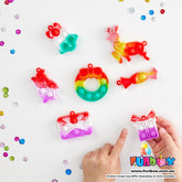 Christmas Poppit Fiddle Toy