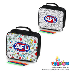 25% OFF BULK BUY SALE! AFL Colour-In Lunch Box