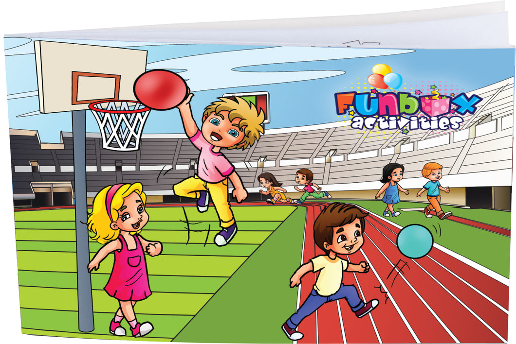 Sports Activity Book (Book Only) - Bulk Buy - 250 units