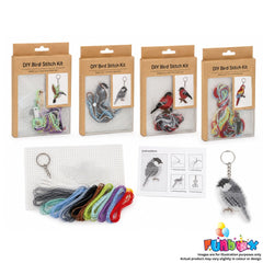 DIY Mesh Bird Stitch Kit