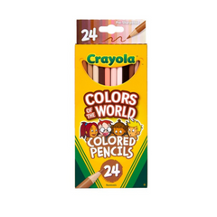 Crayola Colours of the World Coloured Pencils – 24 Pack