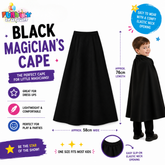 Black Non-Woven Cape