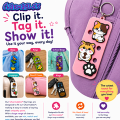 Charmables Bag Tag Keyring
