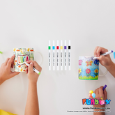 Colour-In Mug With Markers