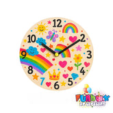 Back In Time Wooden Learning Clock