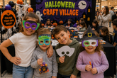 Halloween-Themed Colour-In Mask Kit - BULK BUY (200 Units)