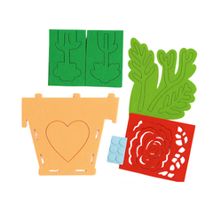 DIY Felt Flower In A Pot Kit