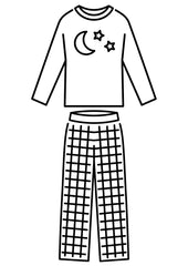 Colour In PJ's - FREE Printable Activity