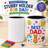 Decorate a Stubby Holder for Dad