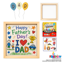 Father's Day Window Keepsake Frame