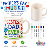 Colour-In Father's Day Mug Kit