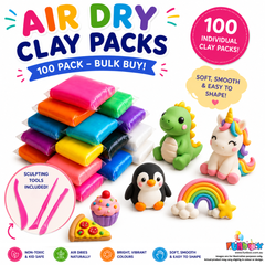Pre-Order! Air Dry Clay Bulk Buy (100 Pack)