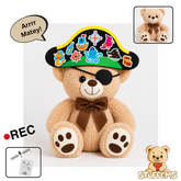 Big Pirate Ted Stuffem Kit