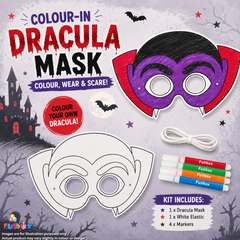 Dracula Colour-In Mask