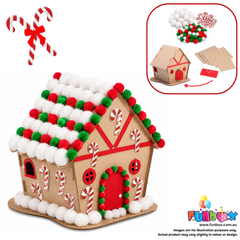 DIY Christmas Gingerbread House Kit