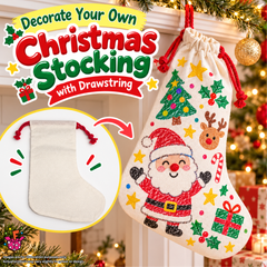 Decorate your Own Christmas Stocking