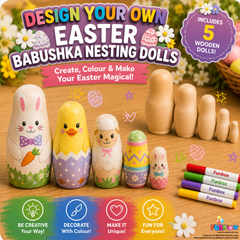 Design Your Own Easter Babushka Nesting Dolls