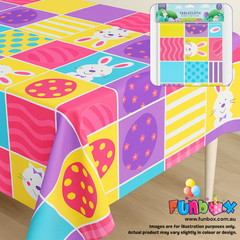 Easter Plastic Table Cover