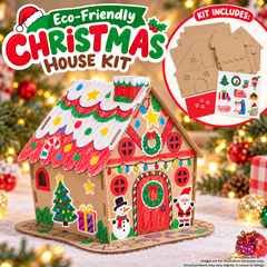 Eco-Friendly Christmas House Kit