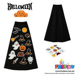 Halloween Black Non-Woven Cape