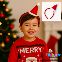 Mini Felt Santa Hat Headband