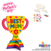 DIY Mother's Day Wooden Trophy Kit