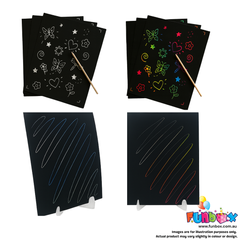 Scratch Art Kit with Stand