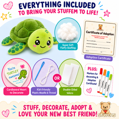 Pre-Order! Shelldon Turtle Stuffems