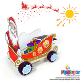 DIY Solar Christmas Santa Sleigh Kit