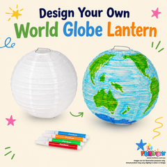 Design-Your-Own World Globe Lantern Activity