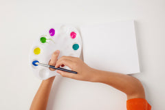 Large Canvas on Easel