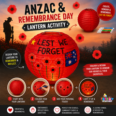 Anzac & Remembrance Day Lantern Activity